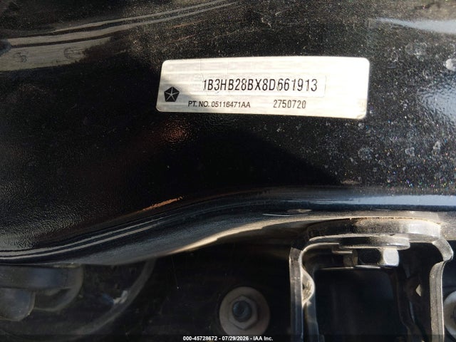 Продажа на аукционе авто 2008 Dodge Caliber Se, vin: 1B3HB28BX8D661913, номер лота: 45728672