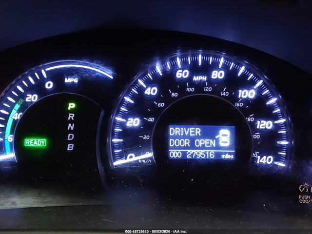 2011 Toyota Camry Hybrid მანქანა იყიდება აუქციონზე, vin: 4T1BB3EK8BU126760, აუქციონის ნომერი: 45728680