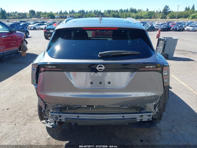 2025 Nissan Kicks Sr Intelligent Awd მანქანა იყიდება აუქციონზე, vin: 3N8AP6DDXSL334529, აუქციონის ნომერი: 45728717