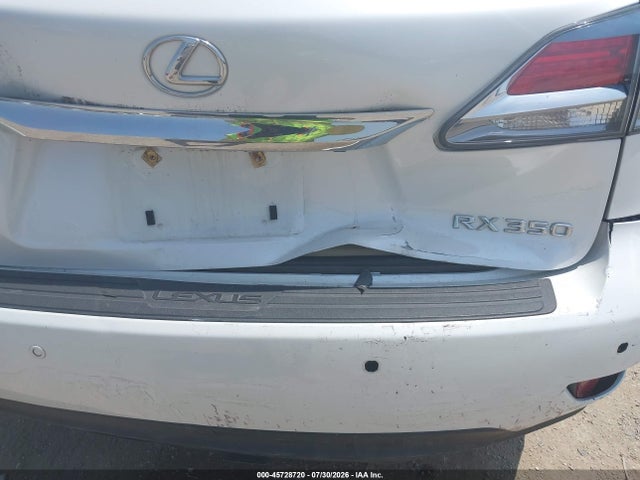 Продажа на аукционе авто 2014 Lexus Rx 350, vin: 2T2BK1BA0EC241712, номер лота: 45728720