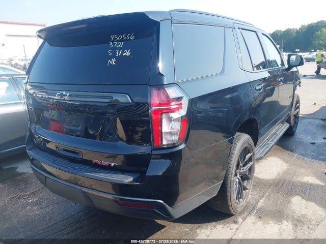 2022 Chevrolet Tahoe 4wd Rst მანქანა იყიდება აუქციონზე, vin: 1GNSKRKD6NR133721, აუქციონის ნომერი: 45728773