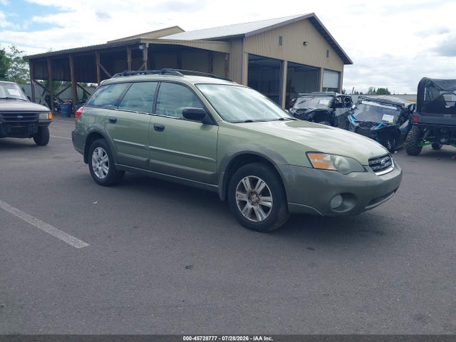 Продаж на аукціоні авто 2005 Subaru Outback 2.5i, vin: 4S4BP61C957358109, номер лоту: 45728777