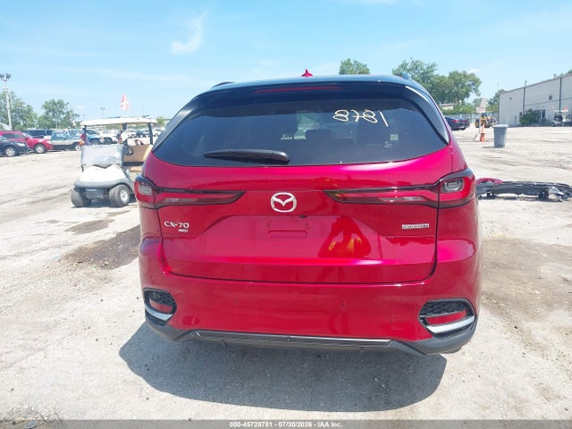 45728781 :رقم المزاد ، JM3KJDHD9S1129248 vin ، 2025 Mazda Cx-70 3.3 Turbo Premium Package مزاد بيع