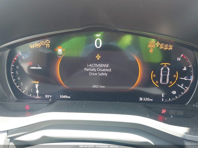 45728781 :رقم المزاد ، JM3KJDHD9S1129248 vin ، 2025 Mazda Cx-70 3.3 Turbo Premium Package مزاد بيع
