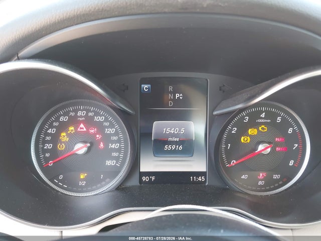 45728783 :رقم المزاد ، 55SWF4JB1GU161788 vin ، 2016 Mercedes-benz C 300 مزاد بيع