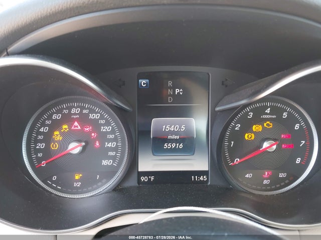 45728783 :رقم المزاد ، 55SWF4JB1GU161788 vin ، 2016 Mercedes-benz C 300 مزاد بيع