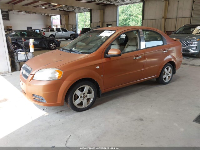 45728805 :رقم المزاد ، KL1TG56697B061905 vin ، 2007 Chevrolet Aveo Lt مزاد بيع