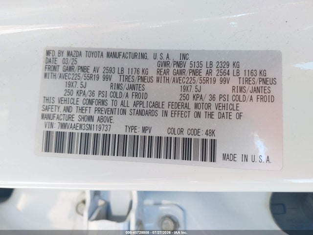 Mazda Cx-50 Hybrid Premium Plus Package 2025 7MMVAAEW3SN119737 Image 9