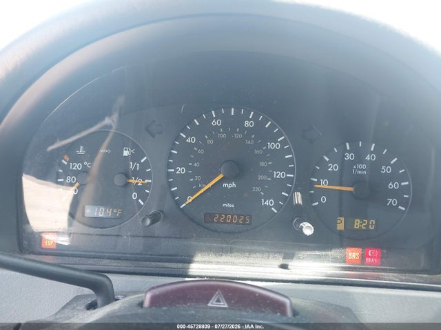 Aukcja sprzedaży 2000 Mercedes-benz Ml 430, vin: 4JGAB72E5YA202771, numer aukcji: 45728809