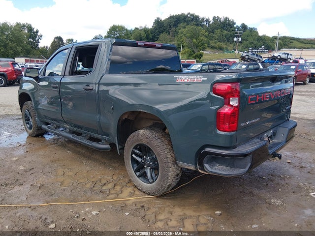 Aukcja sprzedaży 2025 Chevrolet Silverado 1500 4wd  Short Bed Custom Trail Boss, vin: 3GCPKCEK6SG348047, numer aukcji: 45728851