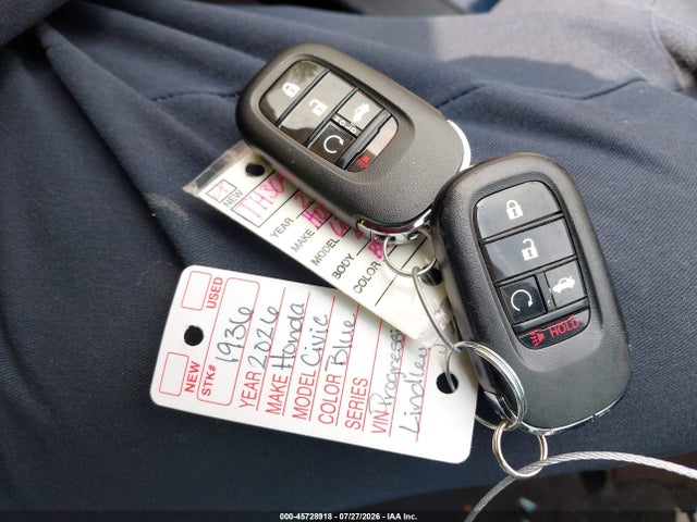 2HGFE4F82TH304125 Honda Civic Hybrid Sport/sport Touring