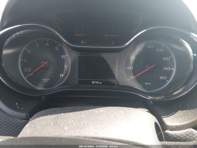 45728934 :رقم المزاد ، 1G1BC5SM0K7124849 vin ، 2019 Chevrolet Cruze Ls مزاد بيع