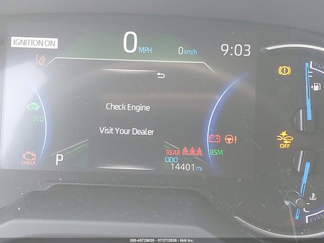 2025 Toyota Rav4 Hybrid Xle Premium მანქანა იყიდება აუქციონზე, vin: JTMB6RFV8SD153400, აუქციონის ნომერი: 45729030