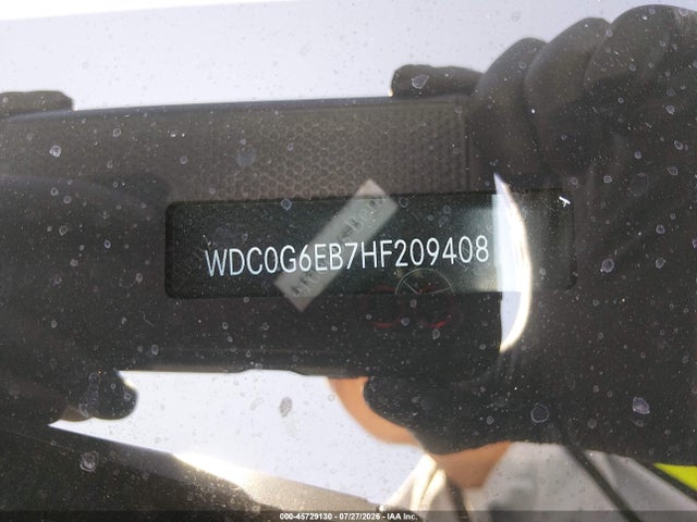 45729130 :رقم المزاد ، WDC0G6EB7HF209408 vin ، 2017 Mercedes-benz Amg Glc 43 4matic مزاد بيع