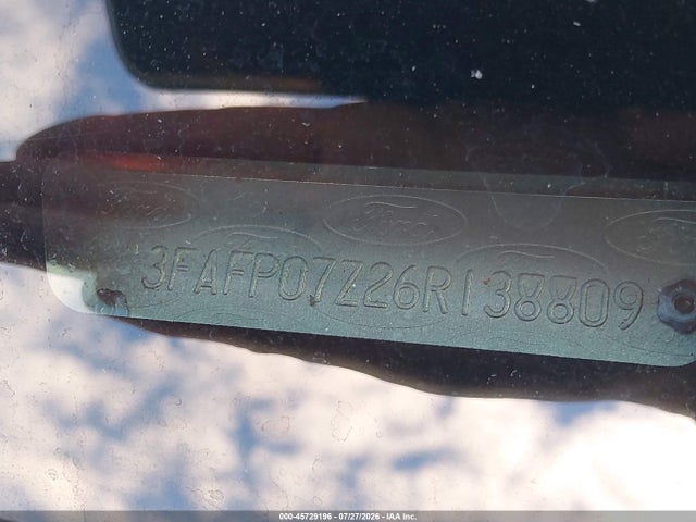 Продажа на аукционе авто 2006 Ford Fusion Se, vin: 3FAFP07Z26R138809, номер лота: 45729196