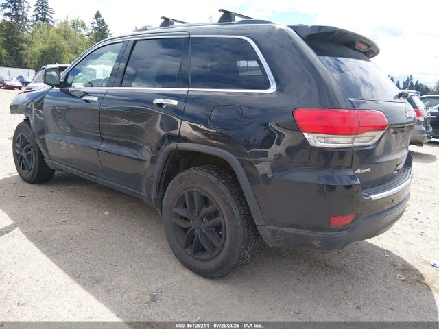 45729211 :رقم المزاد ، 1C4RJFBG4HC720445 vin ، 2017 Jeep Grand Cherokee Limited مزاد بيع