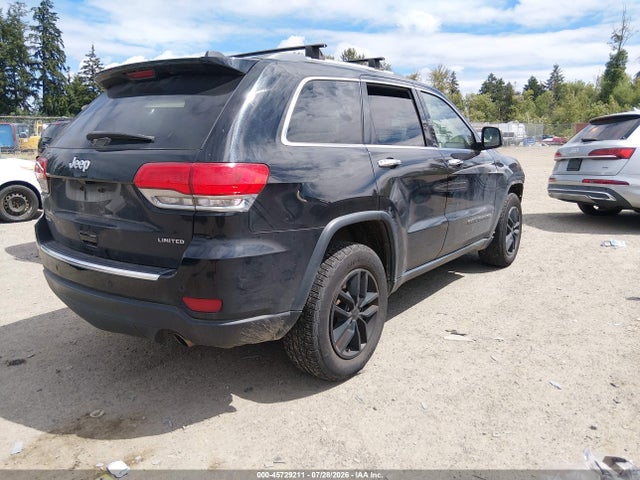 45729211 :رقم المزاد ، 1C4RJFBG4HC720445 vin ، 2017 Jeep Grand Cherokee Limited مزاد بيع