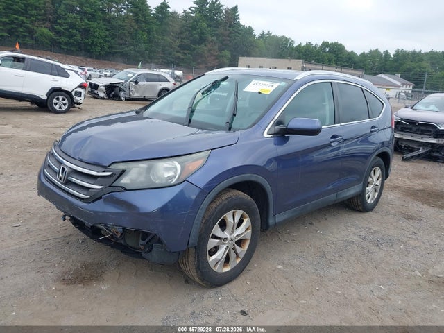 Honda Cr-v Ex-l 2014 2HKRM4H77EH708325 Image 2