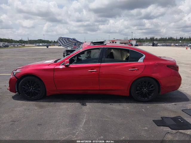 Aukcja sprzedaży 2023 Infiniti Q50 Luxe, vin: JN1EV7BP4PM510545, numer aukcji: 45729239