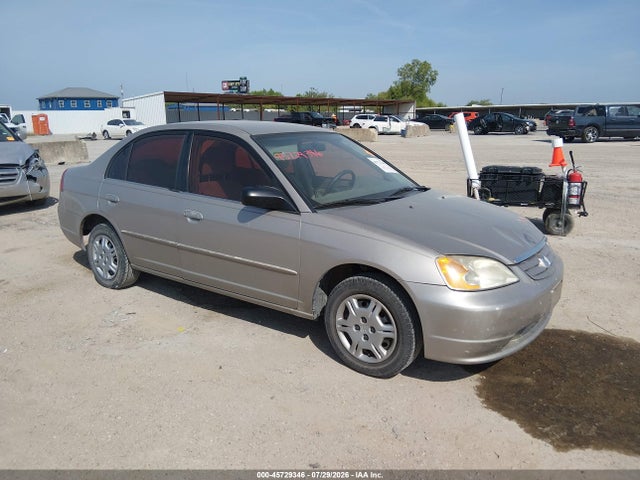 Продажа на аукционе авто 2002 Honda Civic Lx, vin: 2HGES16512H575295, номер лота: 45729346