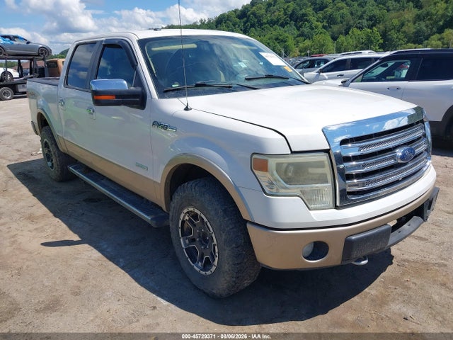 2013 Ford F-150 Lariat მანქანა იყიდება აუქციონზე, vin: 1FTFW1ET4DKD86546, აუქციონის ნომერი: 45729371