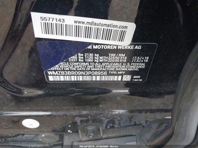 Mini Countryman Cooper S 2022 WMZ83BR09N3P08956 Image 9