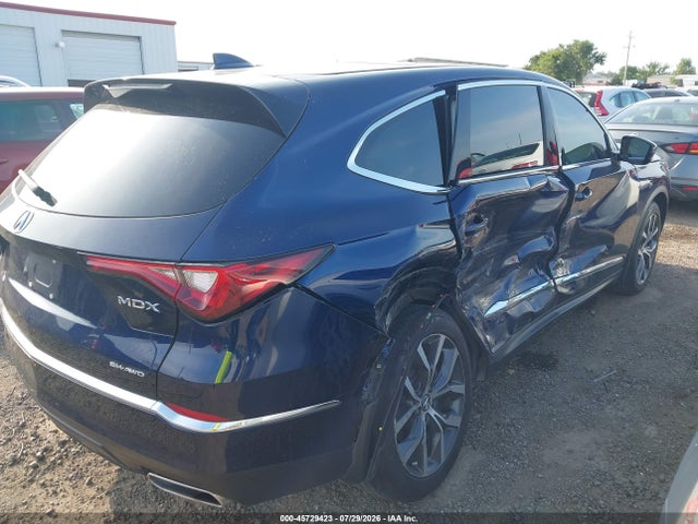 2024 Acura Mdx Technology Package მანქანა იყიდება აუქციონზე, vin: 5J8YE1H41RL003763, აუქციონის ნომერი: 45729423
