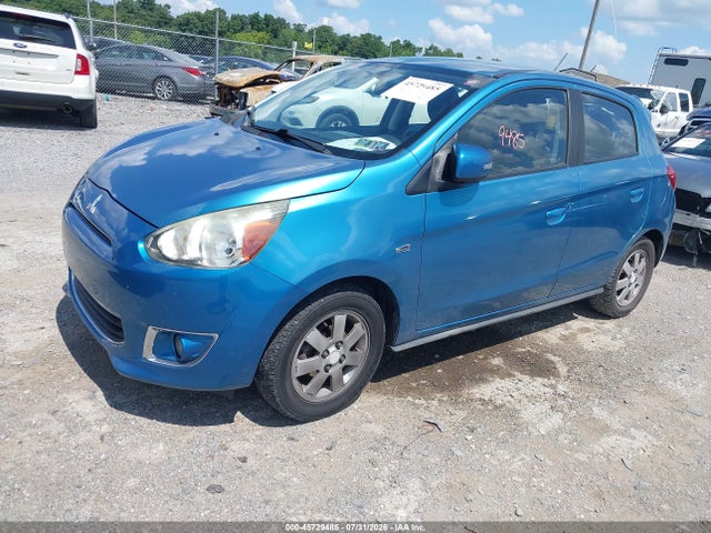 2015 Mitsubishi Mirage Es/rf მანქანა იყიდება აუქციონზე, vin: ML32A4HJ5FH033891, აუქციონის ნომერი: 45729485