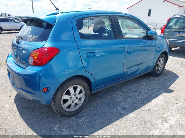 2015 Mitsubishi Mirage Es/rf მანქანა იყიდება აუქციონზე, vin: ML32A4HJ5FH033891, აუქციონის ნომერი: 45729485