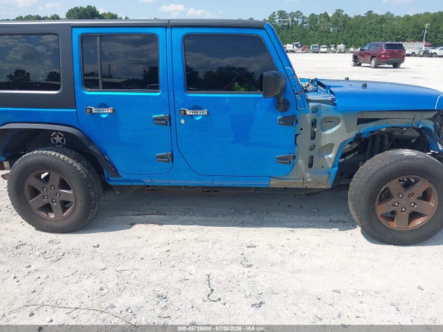 45729488 :رقم المزاد ، 1C4BJWDG7GL192901 vin ، 2016 Jeep Wrangler Unlimited Freedom مزاد بيع