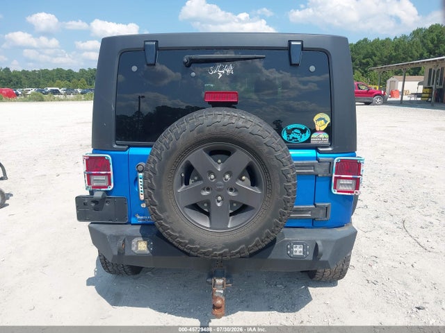 45729488 :رقم المزاد ، 1C4BJWDG7GL192901 vin ، 2016 Jeep Wrangler Unlimited Freedom مزاد بيع