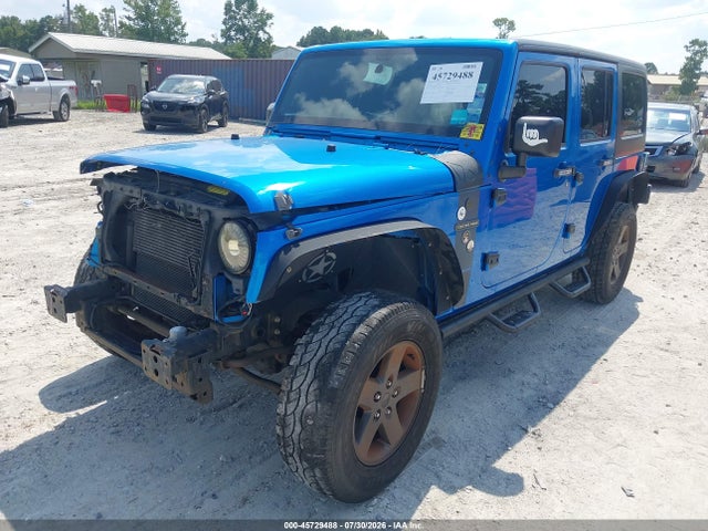 45729488 :رقم المزاد ، 1C4BJWDG7GL192901 vin ، 2016 Jeep Wrangler Unlimited Freedom مزاد بيع