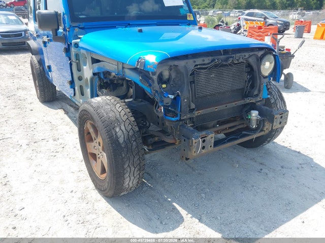 45729488 :رقم المزاد ، 1C4BJWDG7GL192901 vin ، 2016 Jeep Wrangler Unlimited Freedom مزاد بيع