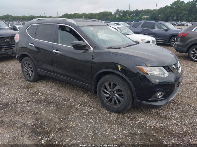 2016 Nissan Rogue Sl მანქანა იყიდება აუქციონზე, vin: 5N1AT2MV3GC760828, აუქციონის ნომერი: 45729536