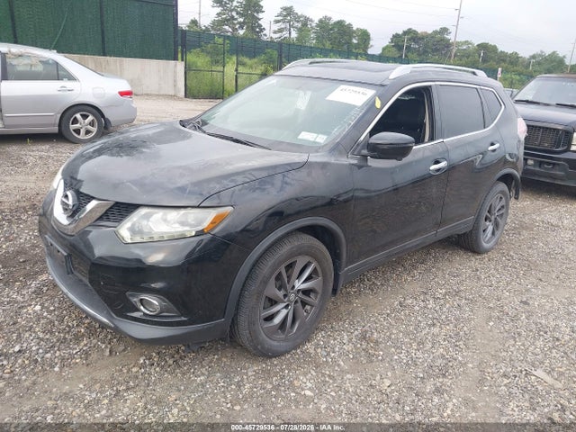 2016 Nissan Rogue Sl მანქანა იყიდება აუქციონზე, vin: 5N1AT2MV3GC760828, აუქციონის ნომერი: 45729536