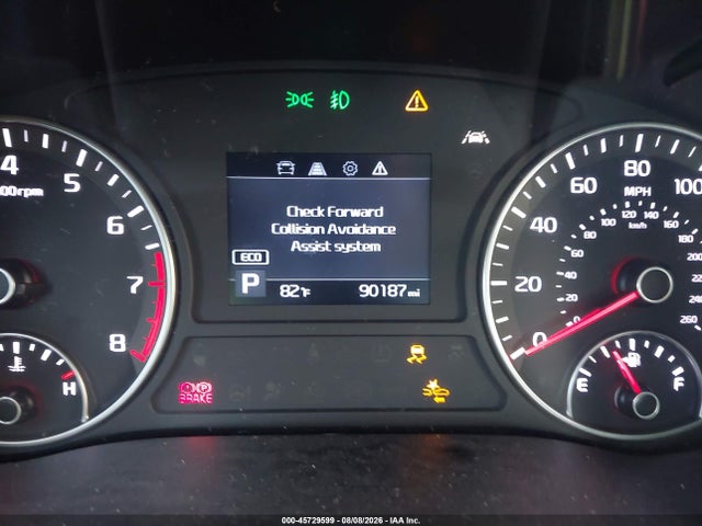 2019 Kia Optima S მანქანა იყიდება აუქციონზე, vin: 5XXGT4L39KG335262, აუქციონის ნომერი: 45729599