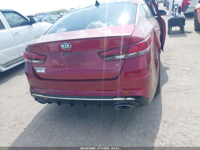 2019 Kia Optima S მანქანა იყიდება აუქციონზე, vin: 5XXGT4L39KG335262, აუქციონის ნომერი: 45729599