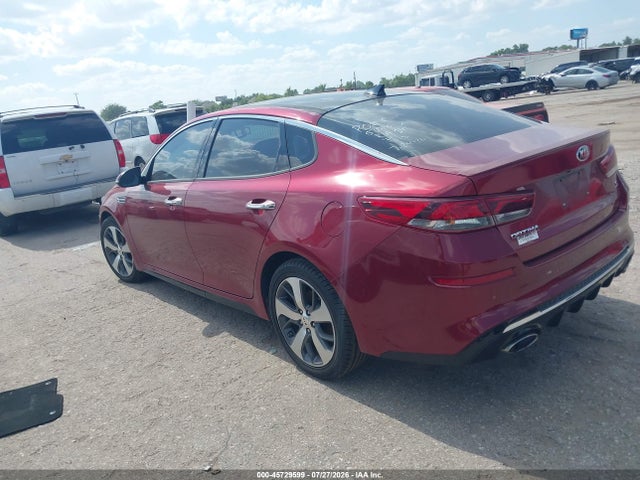 2019 Kia Optima S მანქანა იყიდება აუქციონზე, vin: 5XXGT4L39KG335262, აუქციონის ნომერი: 45729599