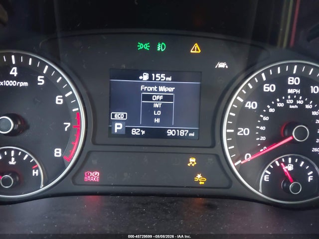 2019 Kia Optima S მანქანა იყიდება აუქციონზე, vin: 5XXGT4L39KG335262, აუქციონის ნომერი: 45729599