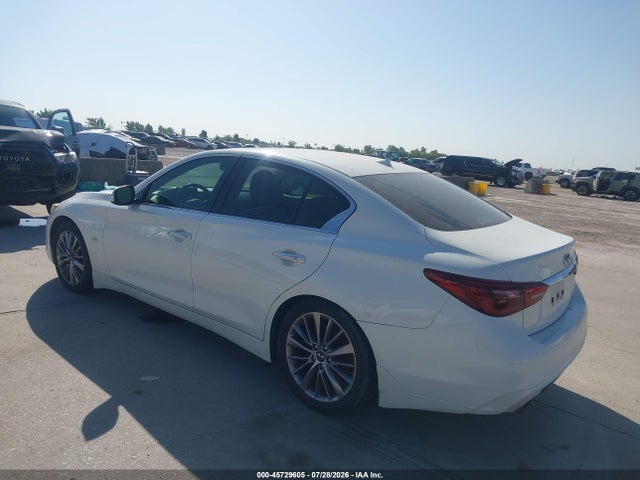 Продажа на аукционе авто 2018 Infiniti Q50 3.0t Luxe, vin: JN1EV7AP2JM590081, номер лота: 45729605