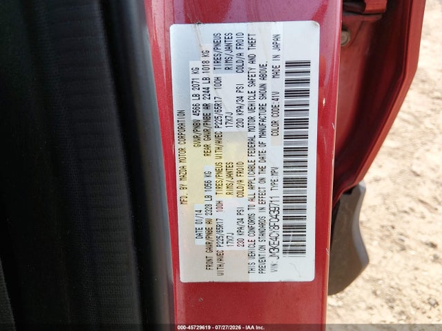 Aukcja sprzedaży 2015 Mazda Cx-5 Touring, vin: JM3KE4CY8F0439711, numer aukcji: 45729619