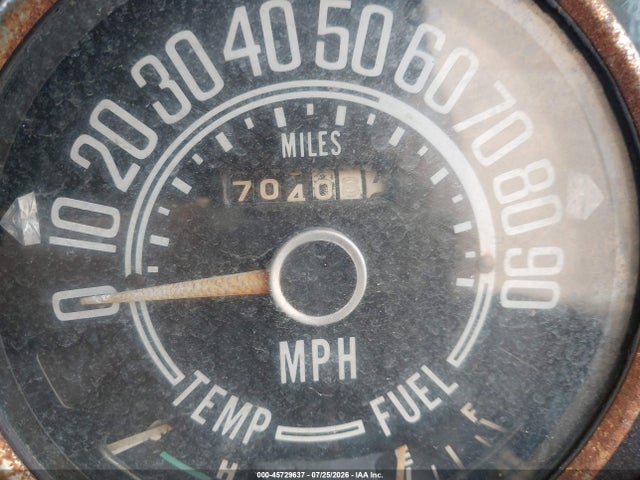 45729637 :رقم المزاد ، J6F83AH060525 vin ، 1976 Jeep Cj مزاد بيع