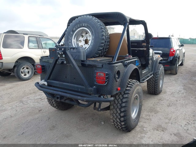 45729637 :رقم المزاد ، J6F83AH060525 vin ، 1976 Jeep Cj مزاد بيع