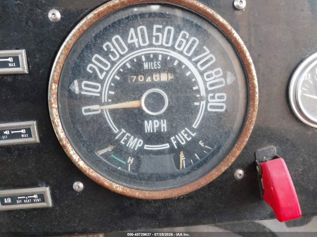 45729637 :رقم المزاد ، J6F83AH060525 vin ، 1976 Jeep Cj مزاد بيع