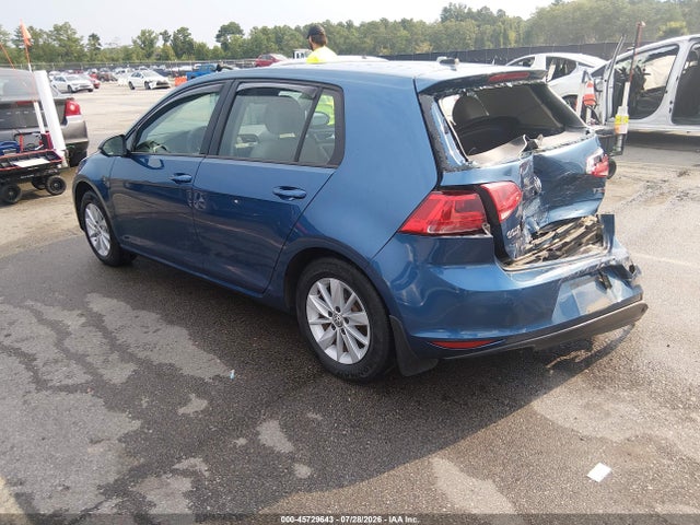 Продажа на аукционе авто 2017 Volkswagen Golf Tsi S 4-door/tsi Wolfsburg Edition 4-door, vin: 3VW117AU0HM033050, номер лота: 45729643