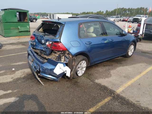 Продажа на аукционе авто 2017 Volkswagen Golf Tsi S 4-door/tsi Wolfsburg Edition 4-door, vin: 3VW117AU0HM033050, номер лота: 45729643