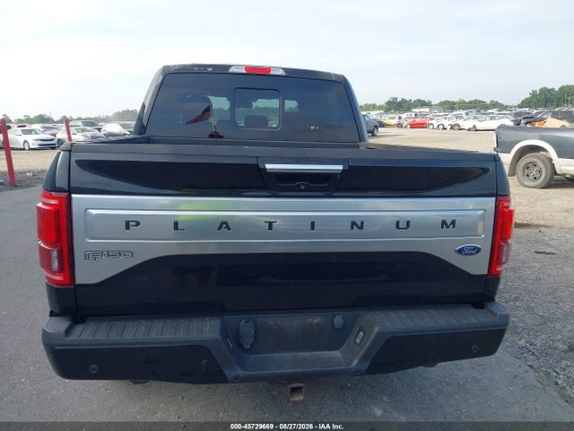 2016 Ford F-150 Platinum მანქანა იყიდება აუქციონზე, vin: 1FTEW1EG9GFD08355, აუქციონის ნომერი: 45729669