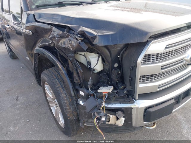 2016 Ford F-150 Platinum მანქანა იყიდება აუქციონზე, vin: 1FTEW1EG9GFD08355, აუქციონის ნომერი: 45729669