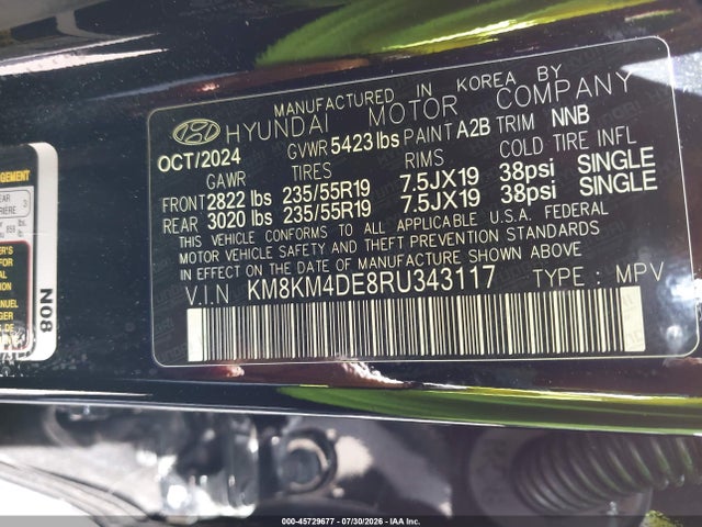 Hyundai IONIQ 5 SE 2024 KM8KM4DE8RU343117 Image 9