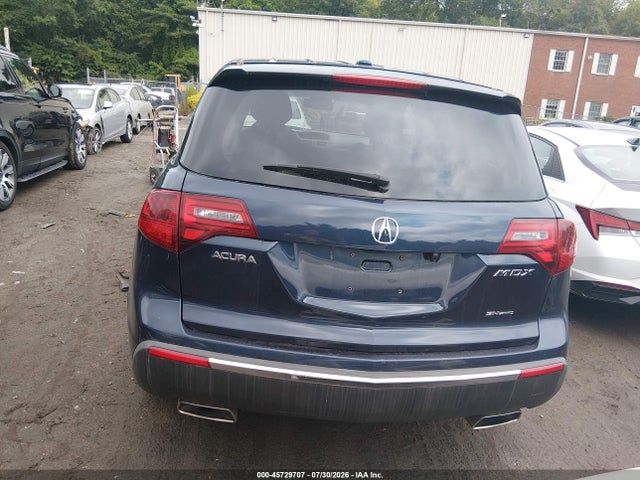 2012 Acura Mdx მანქანა იყიდება აუქციონზე, vin: 2HNYD2H22CH550576, აუქციონის ნომერი: 45729707